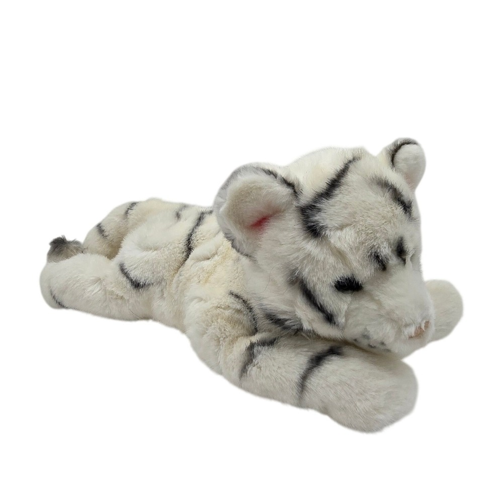 Douglas Cuddle Toy White Tiger Cub Plush Stuffed Animal Floppy abt 20 Inch - Picture 2 of 13